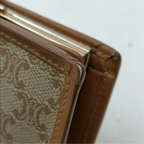 CELINE Wallet PVC Brown - Picture 4 of 7